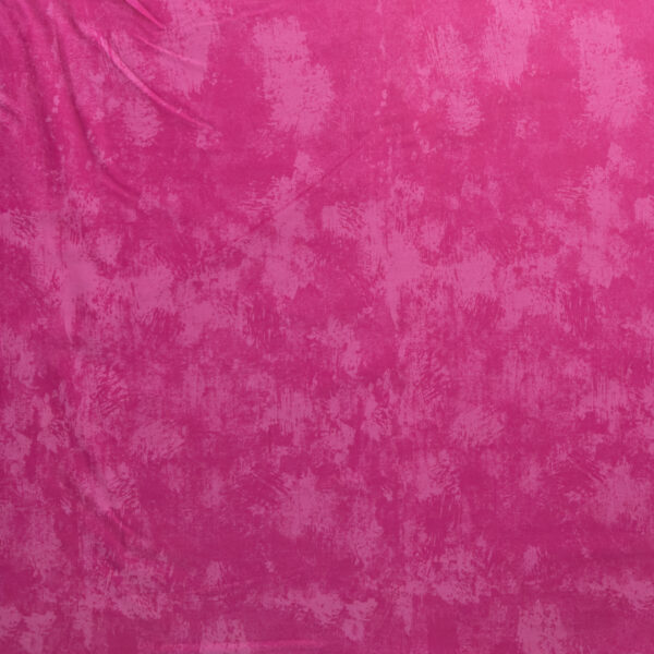 Mottled Fuschia Printed Cotton