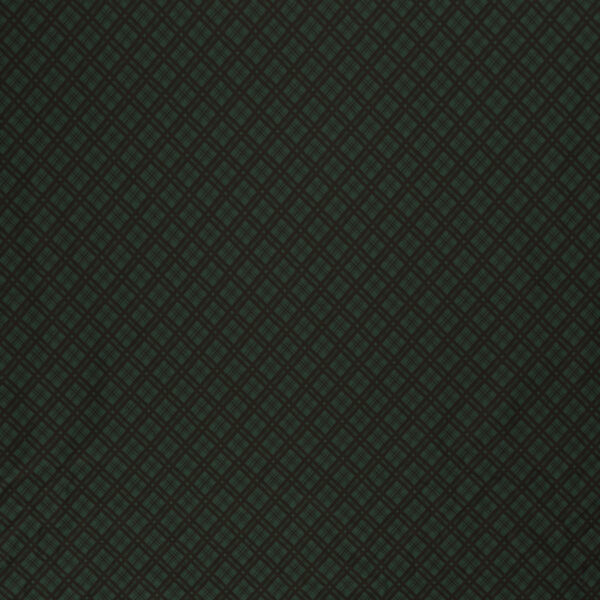 Green Diamond Plaid Water Resistant Fabric