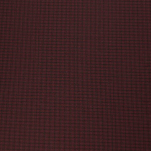 Burgundy Check Water Resistant Fabric