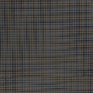 Navy Plaid Water Resistant Fabric