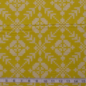 Yellow Anna Maria Good Gracious Fair Isle Cotton