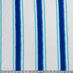 Blurred Framed Stripe 4-Way Stretch