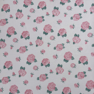 Rose Print 4-Way Stretch