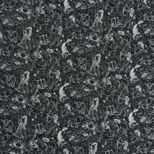 Zodiac Stars Stetch Cotton