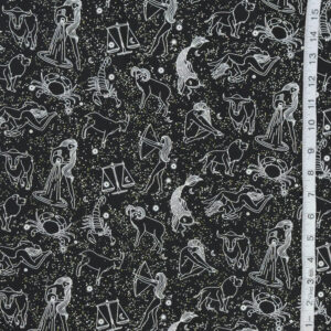 Zodiac Stars Stetch Cotton