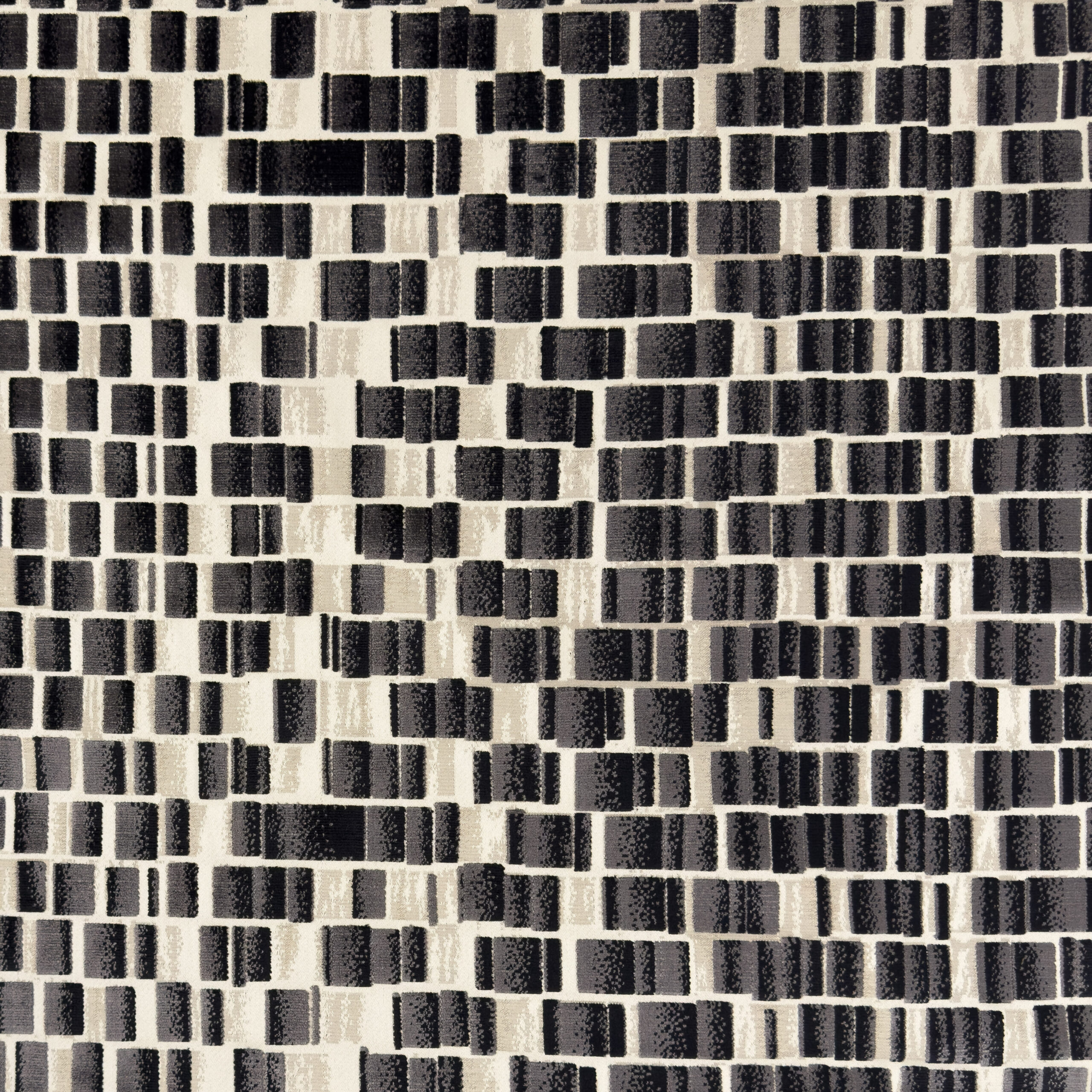 Black and White Modern Geometric Check Upholstery Black and White Modern Geometric Check Upholstery