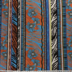 Multicolor Floral and Animal Print 4-Way Stretch