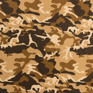 Brown Camouflage 4-Way Stretch