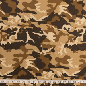Brown Camouflage 4-Way Stretch